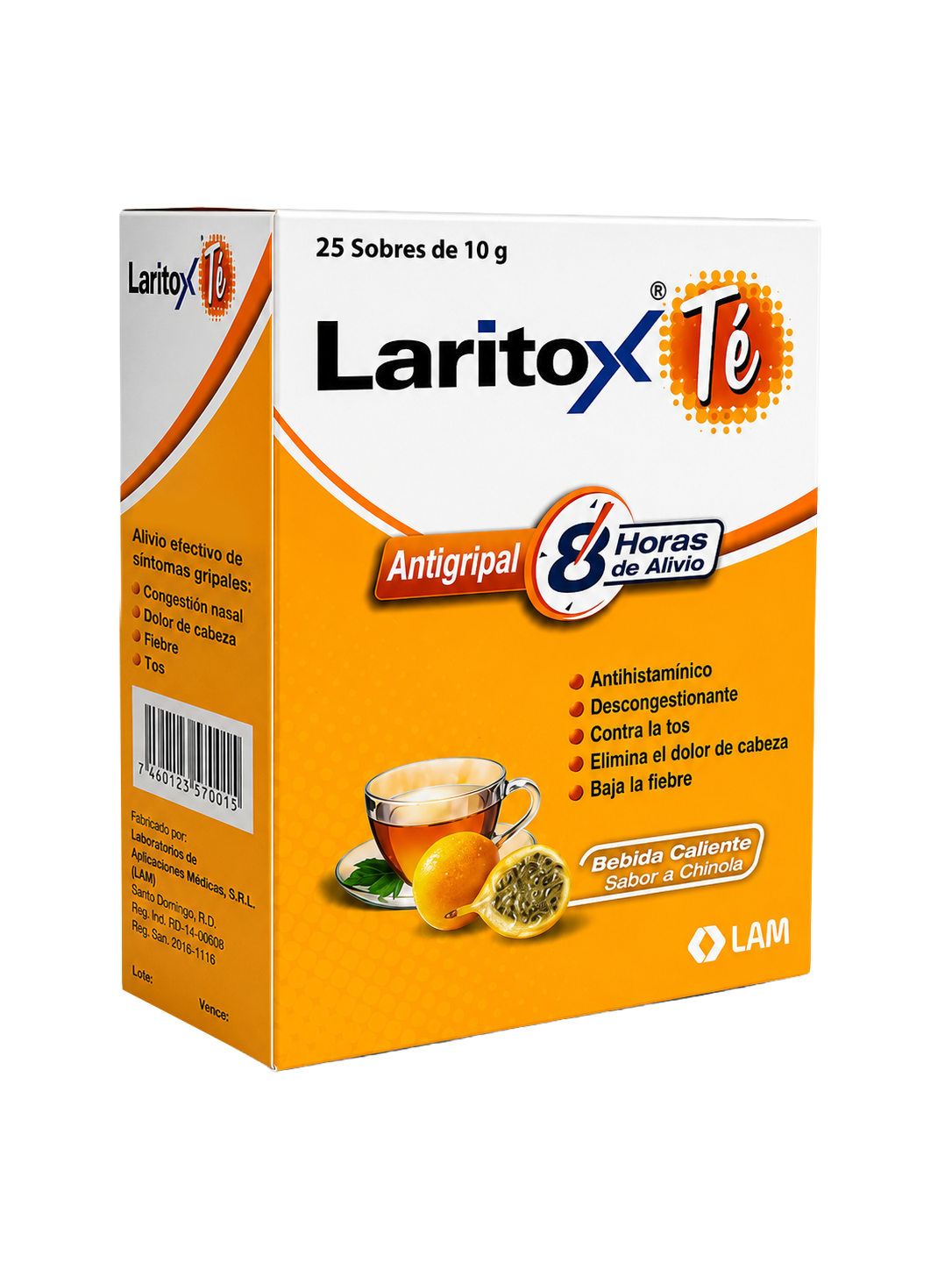 Laritox Té Chinola antigripal